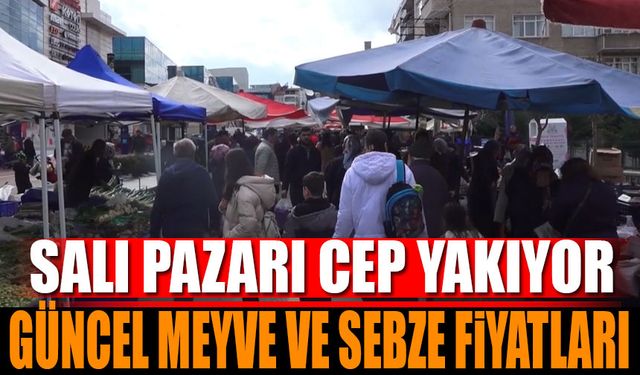 Salı Pazarında Fiyatlar Cep Yakıyor İşte Güncel Sebze ve Meyve Fiyatları