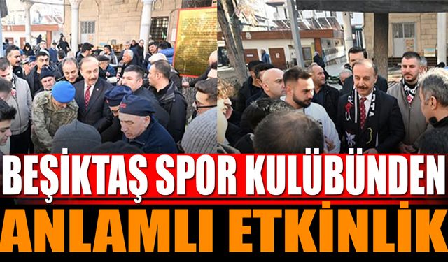 Isparta Beşiktaş Spor Kulübü taraftarlarından anlamlı etkinlik