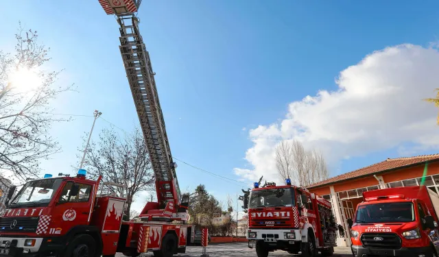 Burdur İtfaiyesine Güç Takviyesi