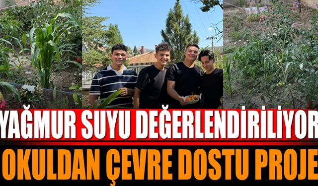 Çevre Dostu Proje Hayata Geçirildi