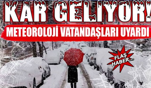 Isparta İçin Uyarı Geldi Kar Yağışı Geliyor