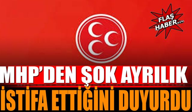 Son Dakika: Başkan Yardımcısı İstifa Etti