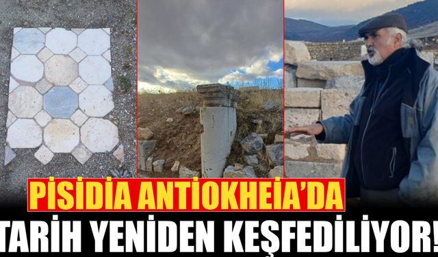 Gelecek Miras Projesiyle Pisidia Antiokheia’da Tarih Yeniden Keşfediliyor