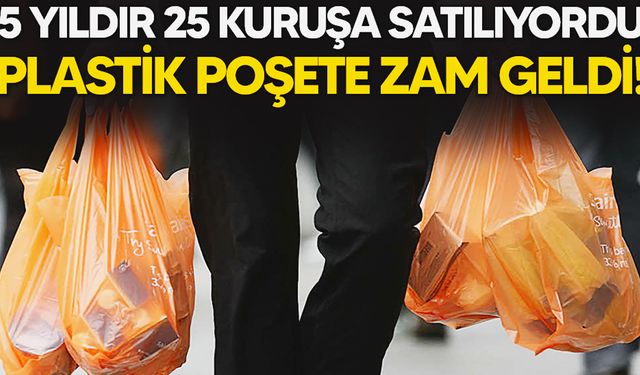 Plastik Poşete Zam Geldi!