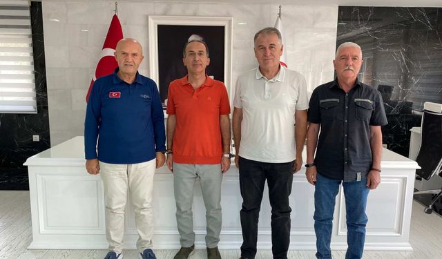 AFADER Genel Merkezi, SDÜ Rektörü Mehmet Saltan’ı Ziyaret Etti