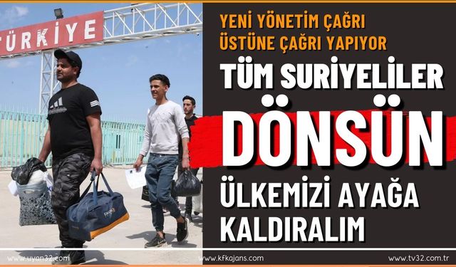 Suriye'nin Yeni Başbakanı, Suriyelilere Dönme Çağrısı Yaptı