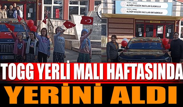 Türkiye'nin ilk yerli ve milli otomobili  Yerli Malı Haftası kutlamasında yerini aldı.