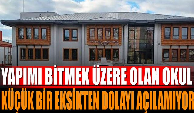 Yalvaç’ta Eğitime Büyük Darbe: Modern Okul Teslim Edilemiyor