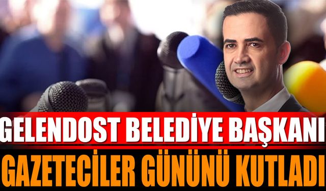 Başkan Özmen Gazetecilerin Günü Kutlayarak Basına Teşekkür Etti