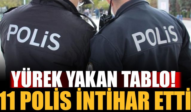 24 günde 11 polisimiz intihar etti!