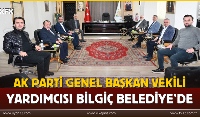 AK Parti Genel Başkan Vekili Yardımcısı Bilgiç Belediye’de