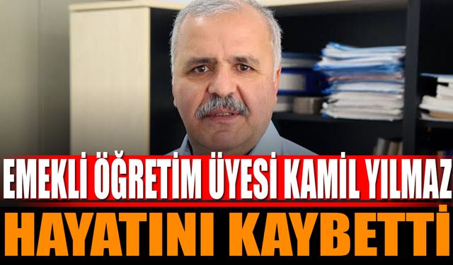 Emekli Öğretim Üyesi Hayatını Kaybetti