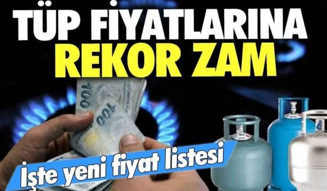 Denizli’de Tüp Fiyatlarına Bir Zam Daha!