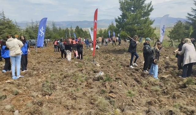 Şarkikaraağaç'ta "81 İlde 81 Orman" Projesi Kapsamında Fidanlar Toprakla Buluştu