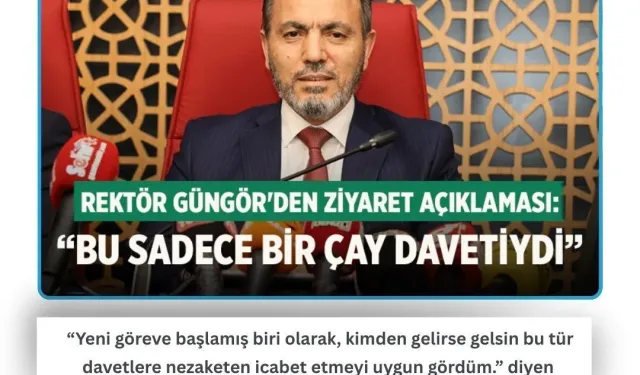 İYİ Parti’den Rektör Güngör’e Çay Daveti: “Adresimiz Belli, Çayımız Hazır”