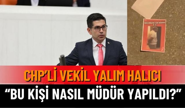 Yalım Halıcı Tartışmalı Müdürü Meclise Taşıdı