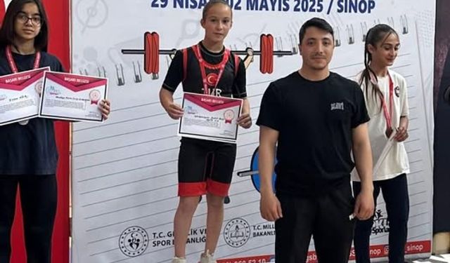 Yıldızlar Halter Şampiyonası’nda Isparta Rüzgârı