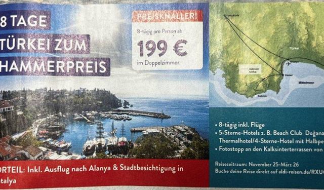 Yabancıya Cennet, Yerliye Hayal: 199 Euro’ya Türkiye Tatili