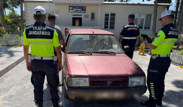 Drift Şovu Pahalıya Patladı: Jandarmadan Sıkı Denetim