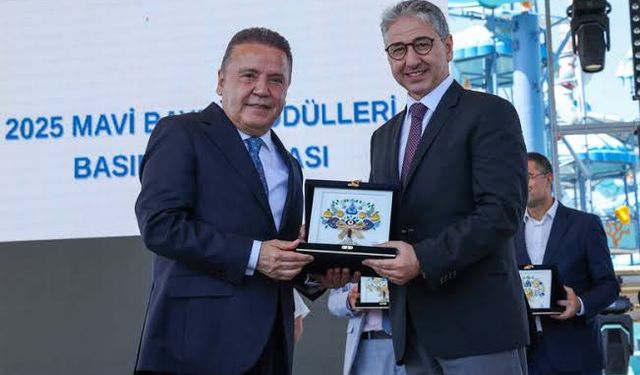 TÜRÇEV’den Antalya Büyükşehir Belediyesi’ne 6. Çevre Ödülü