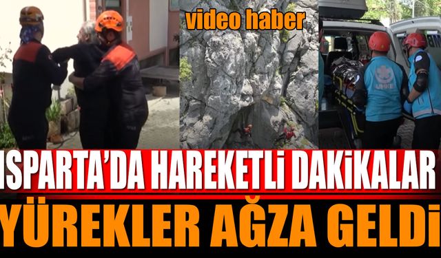 Isparta'da Hareketli Dakikalar... Video Haber