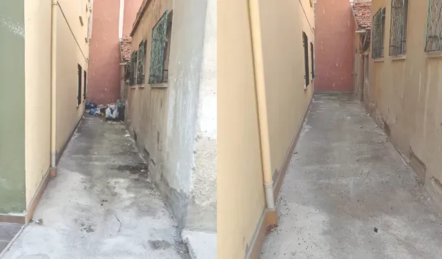 Burdur’da Temizlik Ekiplerinden Hızlı Müdahale