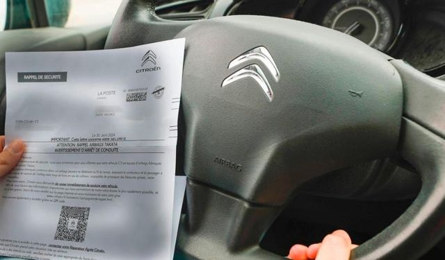 Citroën C3’te Takata Hava Yastığı Patladı: 1 Ölü, 1 Yaralı