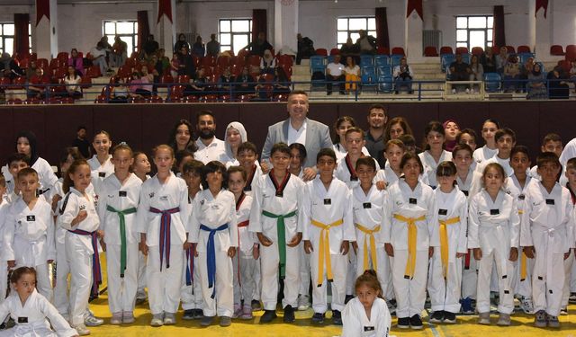 Eğirdir’de Taekwondo Sınav Heyecanı