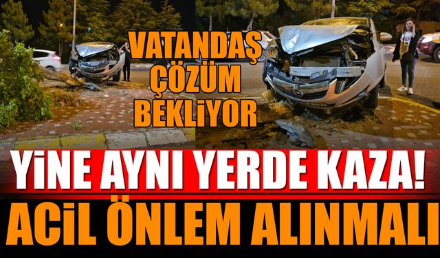 Yine Aynı Yer! Vatandaş Kalıcı ve Etkili Bir Çözüm Bekliyor