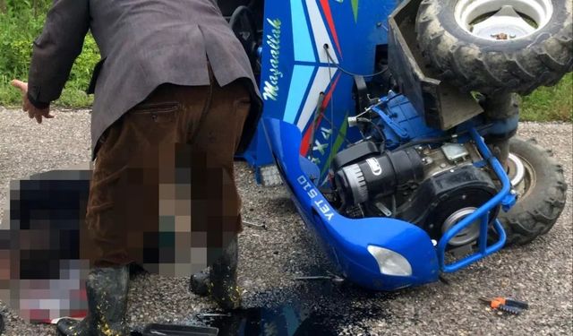 Isparta'nın Senirkent İlçesinde Tarım Aracı Devrildi: 1 Ölü 1 Yaralı