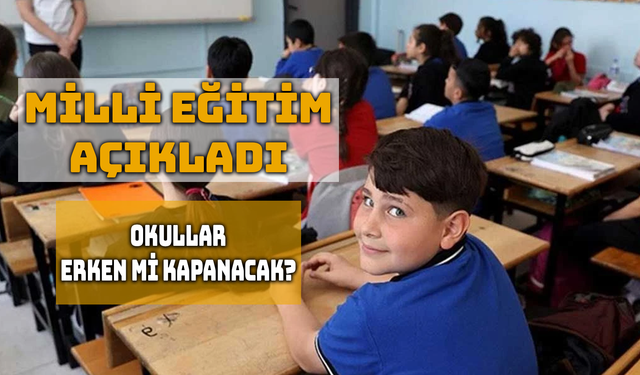 Milli Eğitim Bakanlığı, Yaz Tatili Takvimini Netleştirdi.