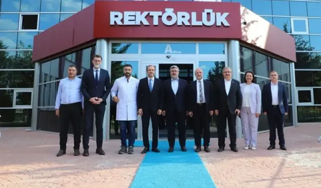 AK Parti Heyetinden AFSÜ Rektörlüğüne Ziyaret