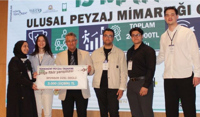 SDÜ’lü Furkan Uzun’a Ulusal Yarışmada “Sponsor Özel Ödülü”