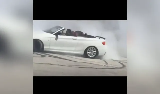 Burdur Emniyeti Driftçiye Geçit Vermedi!