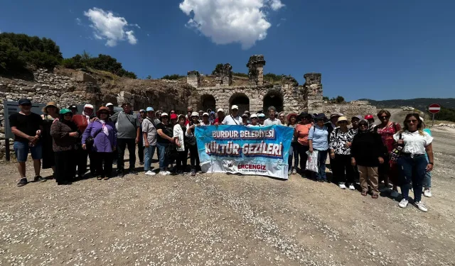 Burdurlular Kibyra Antik Kenti’nde Tarihle Buluştu