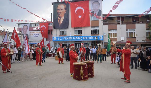 Şarkikaraağaç’ta Festival Coşkusu Başladı
