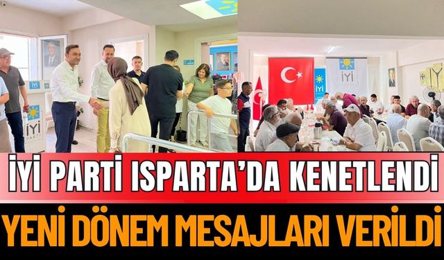 İYİ Parti Isparta Teşkilatından Dayanışma Mesajı