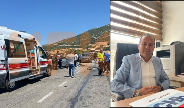 CHP’li Çetin ve Ailesi Kazada Yaralandı