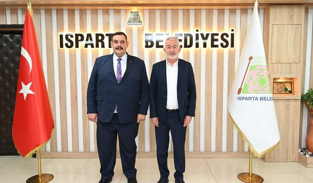Yalvaç Belediye Başkanı Kodal’dan Başkan Başdeğirmen’e Ziyaret