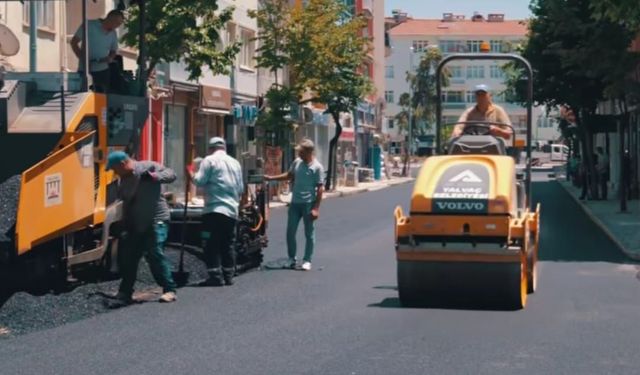 Yalvaç’ta 3. Etap Asfalt Çalışmaları Tamamlandı
