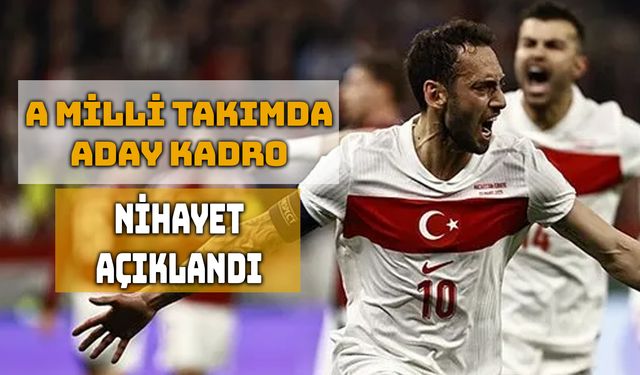 A Milli Takım’ın Gürcistan ve İspanya Kadrosu Açıklandı