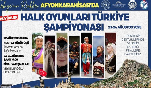Halk Oyunları Şampiyonası Heyecanı Başlıyor