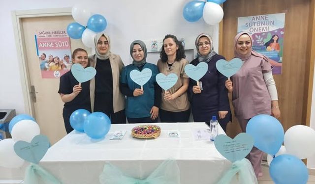 Şarkikaraağaç Devlet Hastanesi’nden Emzirme Haftası Mesajı: "Anne Sütü İlk 6 Ay Tüm Besin İhtiyacını Karşılar"