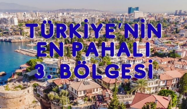 Türkiye’nin En Pahalı Konut Bölgeleri Neresi?