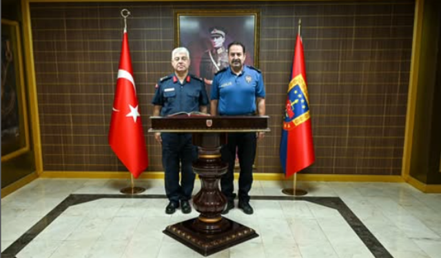 İl Emniyet Müdürü Arslan’dan, İl Jandarma Komutanına Ziyaret