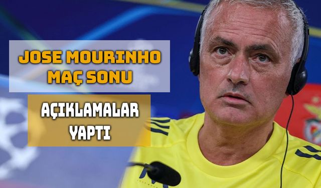 Mourinho: Avrupa Ligi’nde Yolumuza Devam Edeceğiz