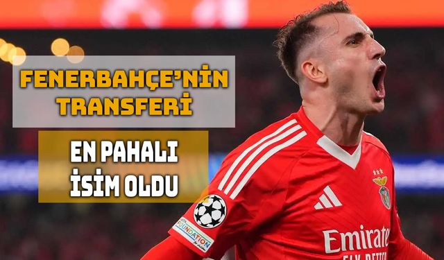 Kerem Aktürkoğlu, Fenerbahçe’nin Rekor Transferi Oldu