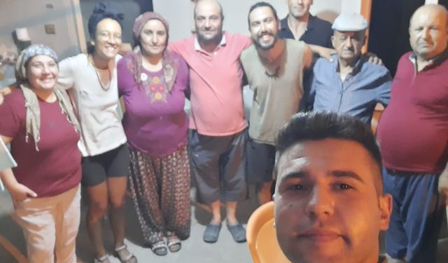 Brezilyalı ve Meksikalı çift, Isparta’da köyde misafir edildi