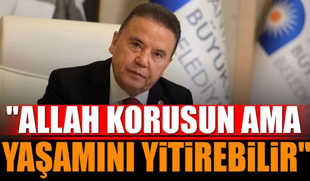 Ali Mahir Başarır: "Muhittin Böcek Allah Korusun Ama Yaşamını Yitirebilir"