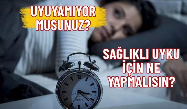 Dikkat! Uyku Bozukluğu Sağlığınızı Tehdit Ediyor